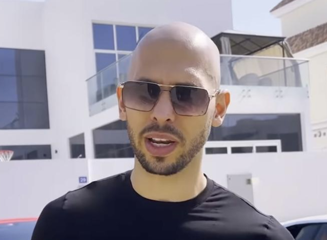 Andrew Tate Notes the Jew